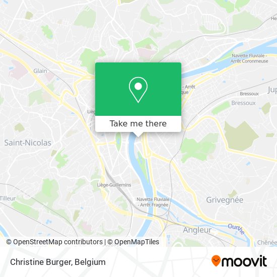 Christine Burger map