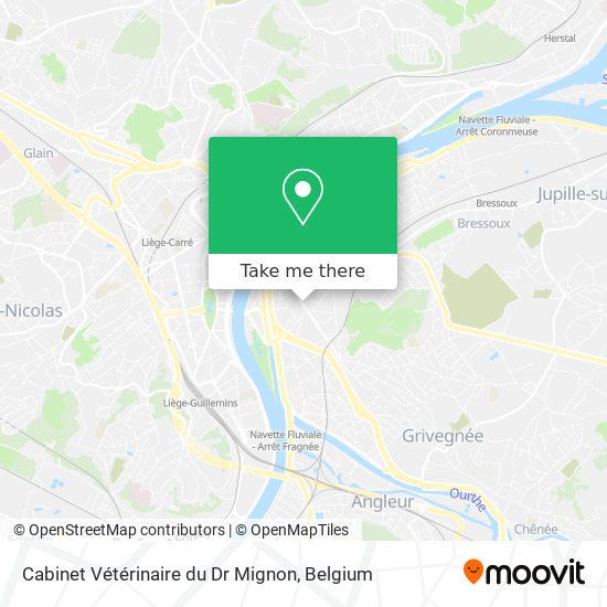 Cabinet Vétérinaire du Dr Mignon map