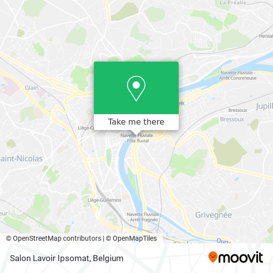 Salon Lavoir Ipsomat map
