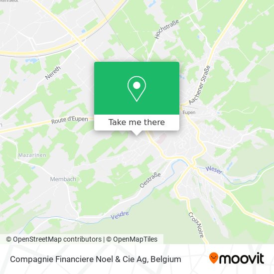 Compagnie Financiere Noel & Cie Ag map