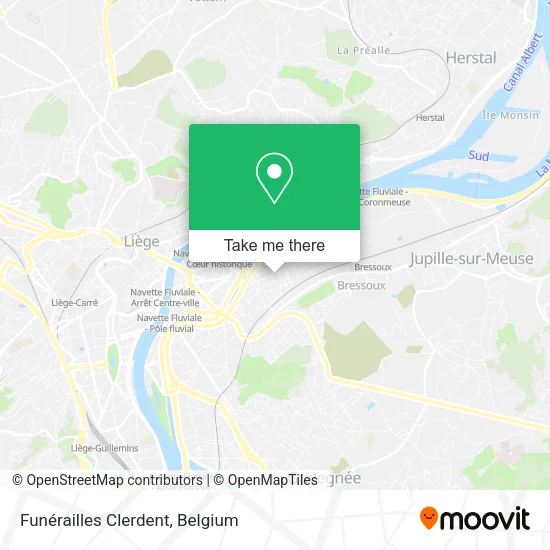 Funérailles Clerdent map