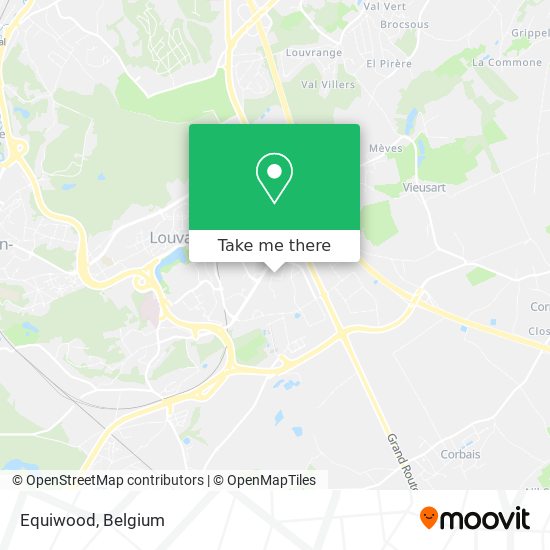 Equiwood map