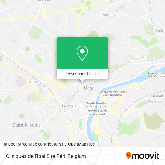 Cliniques de l'Ipal Site Péri plan