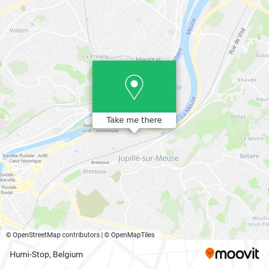 Humi-Stop map