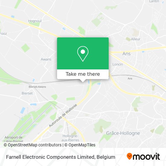 Farnell Electronic Components Limited map