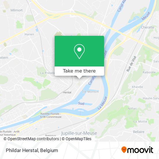 Phildar Herstal map