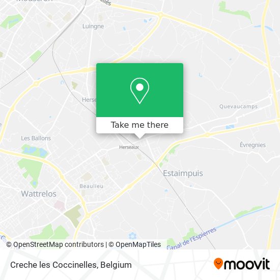Creche les Coccinelles plan