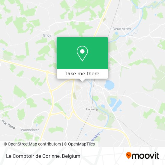 Le Comptoir de Corinne map