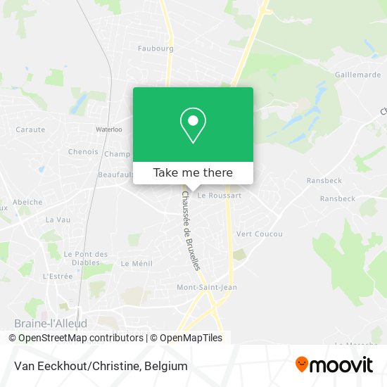 Van Eeckhout/Christine map