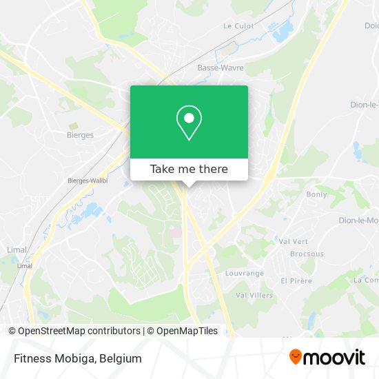 Fitness Mobiga map