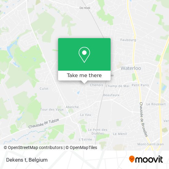 Dekens t map