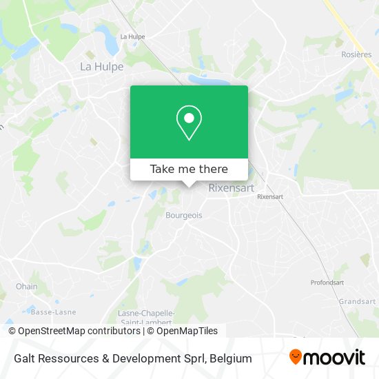 Galt Ressources & Development Sprl map