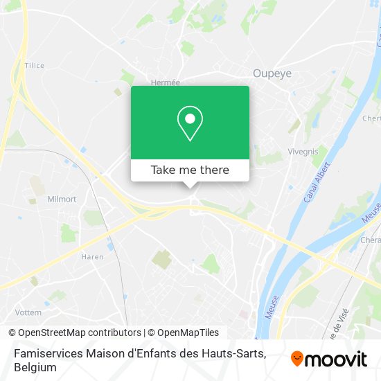 Famiservices Maison d'Enfants des Hauts-Sarts map