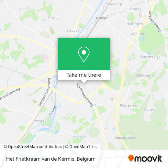 Het Frietkraam van de Kermis map