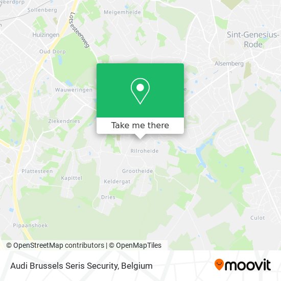 Audi Brussels Seris Security map