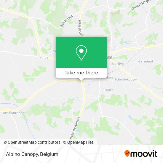 Alpino Canopy map