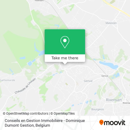 Conseils en Gestion Immobilière - Dominique Dumont Gestion map