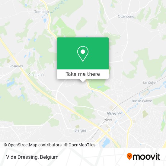 Vide Dressing map