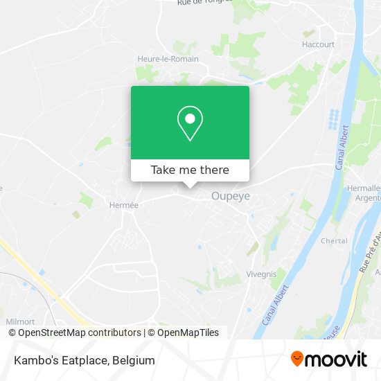Kambo's Eatplace map
