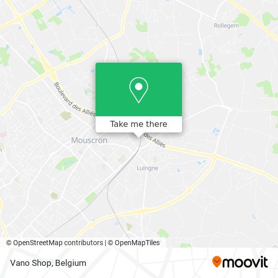 Vano Shop map