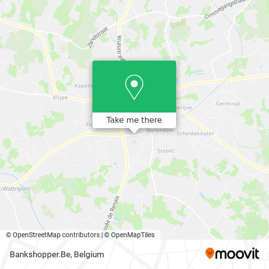 Bankshopper.Be map