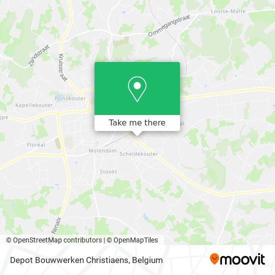 Depot Bouwwerken Christiaens map