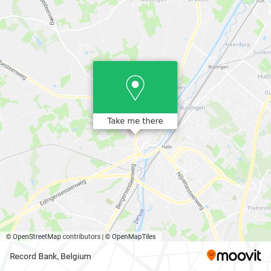 Record Bank map