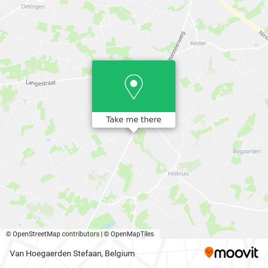 Van Hoegaerden Stefaan map
