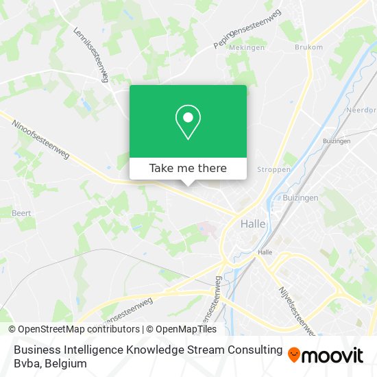 Business Intelligence Knowledge Stream Consulting Bvba map