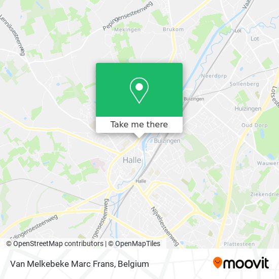 Van Melkebeke Marc Frans map