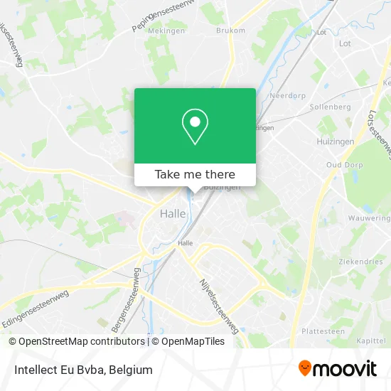 Intellect EU Bvba map