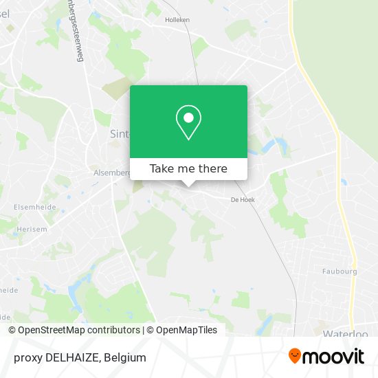 proxy DELHAIZE map