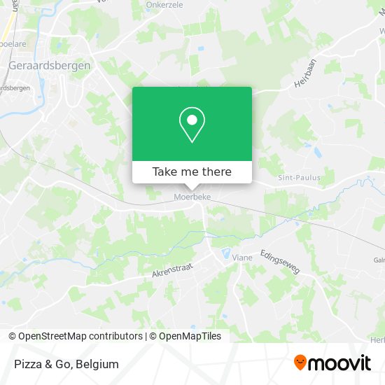 Pizza & Go map