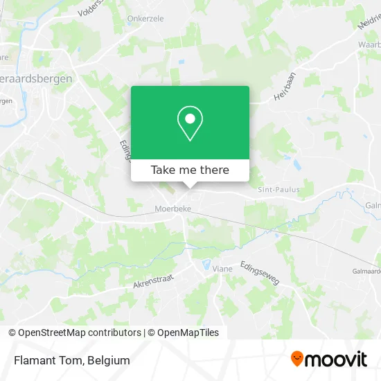 Tom Flamant map