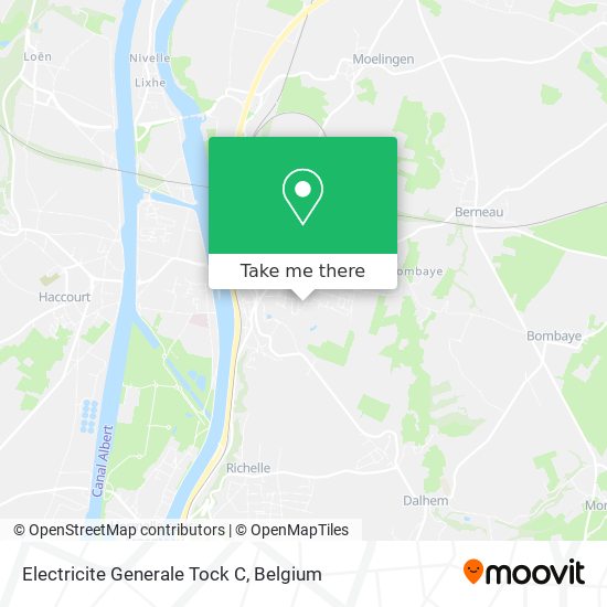 Electricite Generale Tock C map