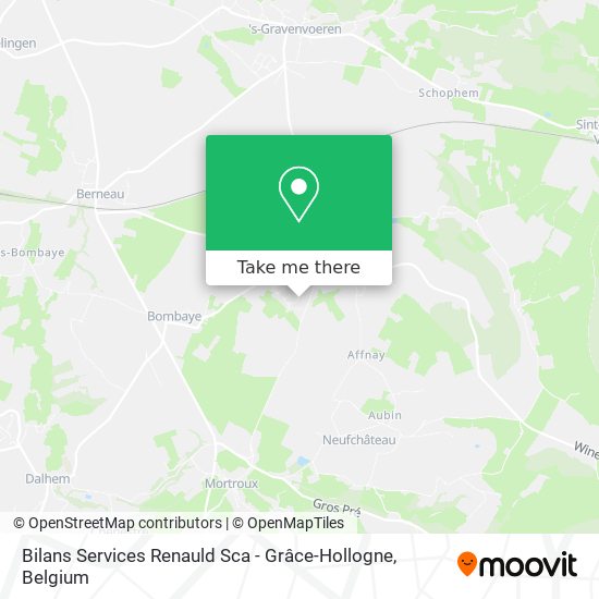 Bilans Services Renauld Sca - Grâce-Hollogne map