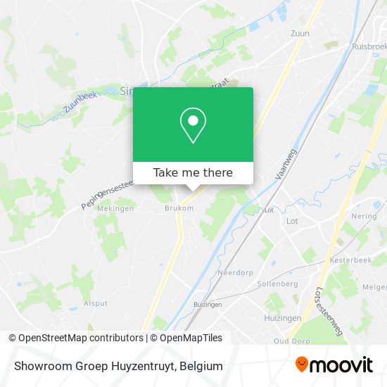 Showroom Groep Huyzentruyt map