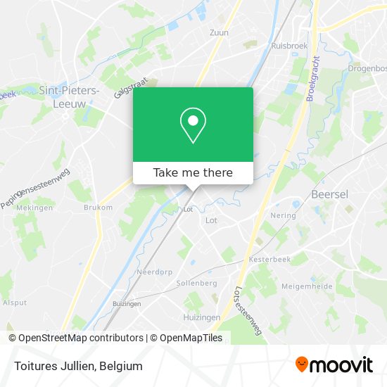 Toitures Jullien map