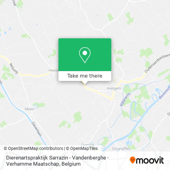 Dierenartspraktijk Sarrazin - Vandenberghe - Verhamme Maatschap map