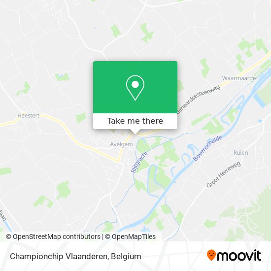 Championchip Vlaanderen plan