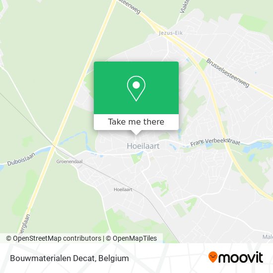 Bouwmaterialen Decat map