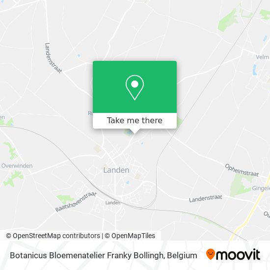 Botanicus Bloemenatelier Franky Bollingh map