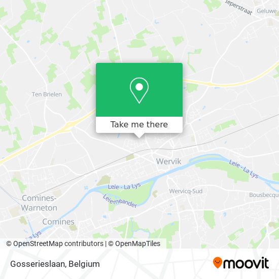 Gosserieslaan plan