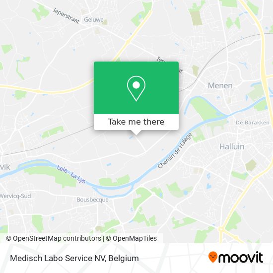 Medisch Labo Service NV map