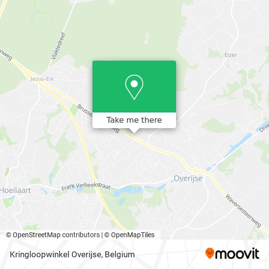 Kringloopwinkel Overijse map