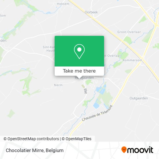 Chocolatier Mirre map