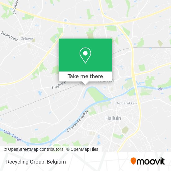 Recycling Group map