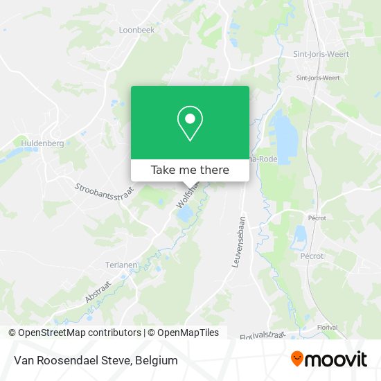 Van Roosendael Steve map