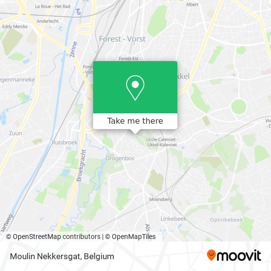 Moulin Nekkersgat map