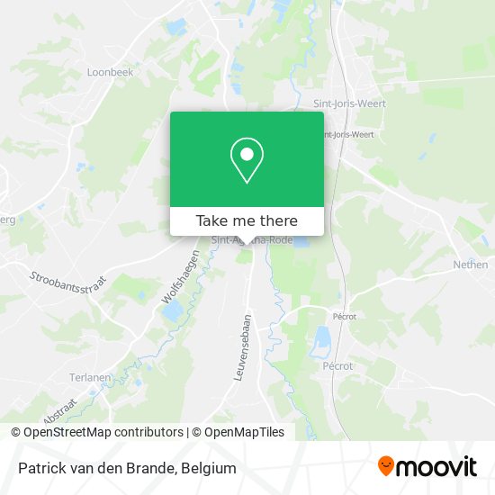 Patrick van den Brande map